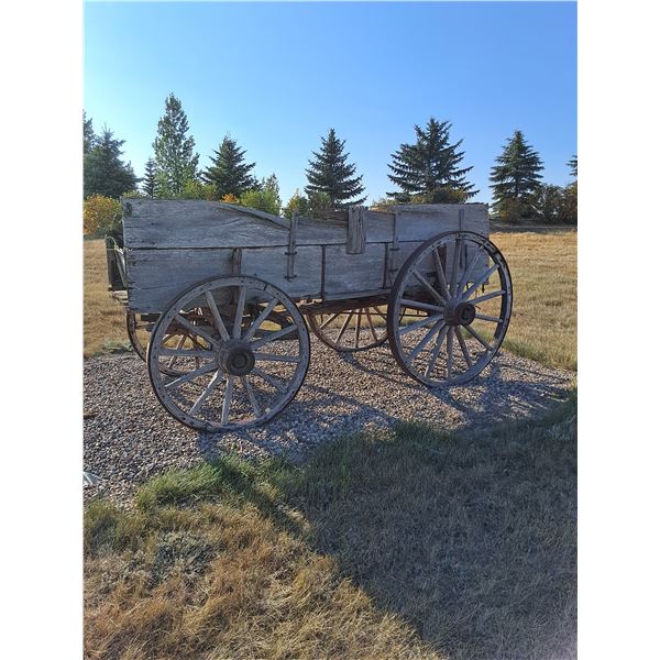 10ft 8" Wooden Wagon