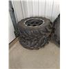 Image 4 : Set of 4 Quad Tires with Rims-fit Side by Side listed in lot 1