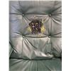 Image 3 : Ducks Unlimited Leather Reclining Swivel Chair with Footstool