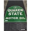 Image 1 : Double Sided Quaker State Sign