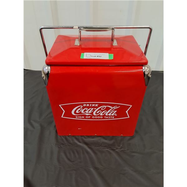 Coca Cola Cooler with Bottle Opener