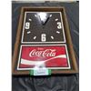 Image 1 : Coca Cola Battery Operated Wall Clock