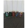 Image 1 : (5) Full Esso Oil Cans