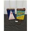 Image 2 : (2) Empty Gallon Oil Cans-North Star Oil and Golden Linseed Oil