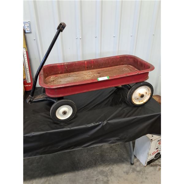 Vintage Red Wagon