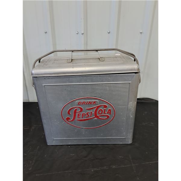 Pepsi-Cola Cooler with Barrett Jackson Authentication