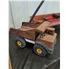 Image 2 : Parts Wagon with Wheels, (2) Tonka Trucks