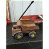 Image 3 : Parts Wagon with Wheels, (2) Tonka Trucks