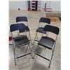 Image 1 : (4) Ikea Bar Height Folding Chairs