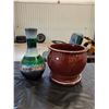 Image 2 : Pottery Planter and Vase
