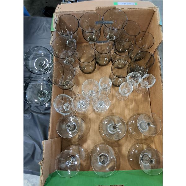 Lot of Beverage Glasses