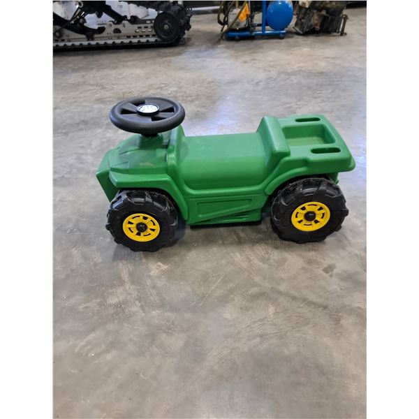 Plastic John Deere Riding Toy