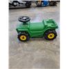 Image 1 : Plastic John Deere Riding Toy