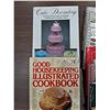 Image 2 : Lot of Various Recipe Books, Apron, Misc