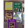 Image 4 : Lot of Various Recipe Books, Apron, Misc