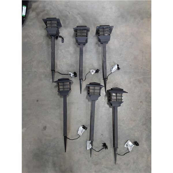 (6) Low Voltage Outdoor Lights (3 watt)