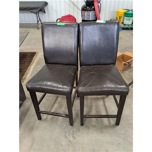 (2) Cushioned Chairs