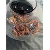 Image 2 : Glass Centrepiece Items, Pinecones