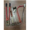 Image 1 : Bow Saw, Hacksaw, Ball Peen Hammer, Bolt Cutter
