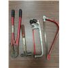 Image 2 : Bow Saw, Hacksaw, Ball Peen Hammer, Bolt Cutter