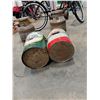 Image 4 : (2) 5 gallon Oil Pails-Texaco and Coop