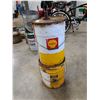 Image 2 : (2) 5 gallon Oil Pails- Shell and Schaeffer's