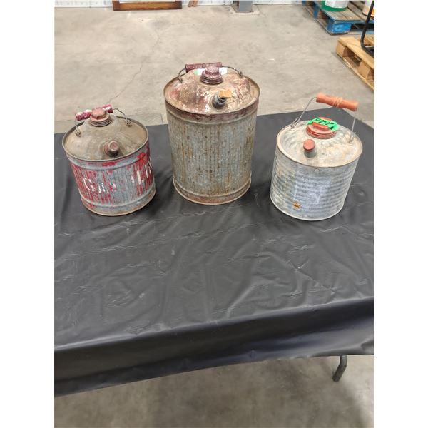 (3) Fuel Cans