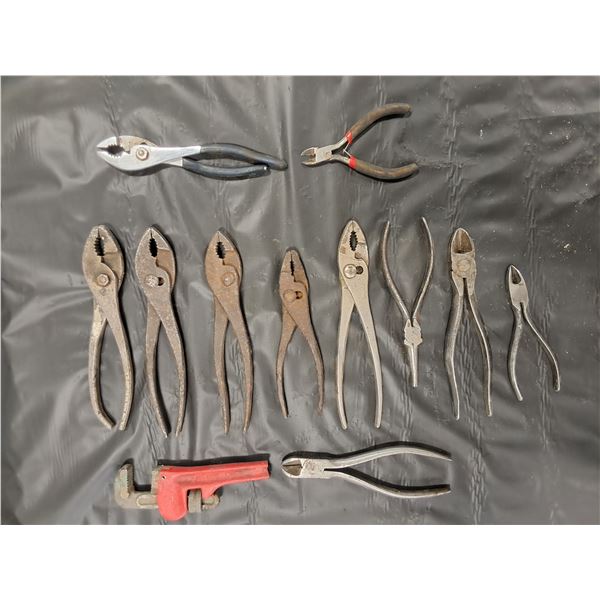 Wire Cutters, Pliers, Wrench