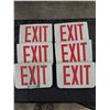 Image 1 : (6) Exit Signs