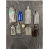 Image 1 : Variety of Vintage Glass Bottles