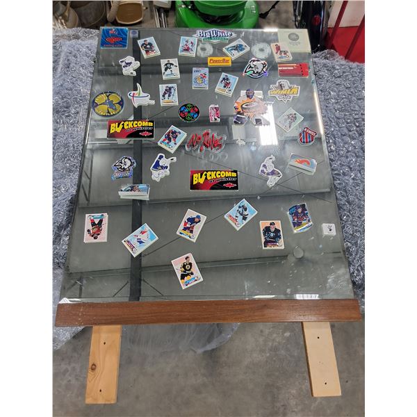 Mirror on panel board for Dresser