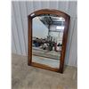 Image 1 : Heavy Wood Framed Mirror
