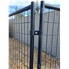 Image 3 : *(7) Metal Fencing Panels with Gate Panel