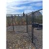 Image 6 : *(7) Metal Fencing Panels with Gate Panel
