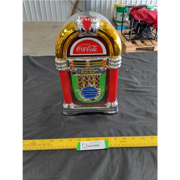 Ceramic Coca Cola Cookie Jar