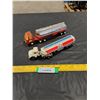 Image 1 : Tonka Gulf Tanker and Truck, Majorette Esso Tanker and Truck