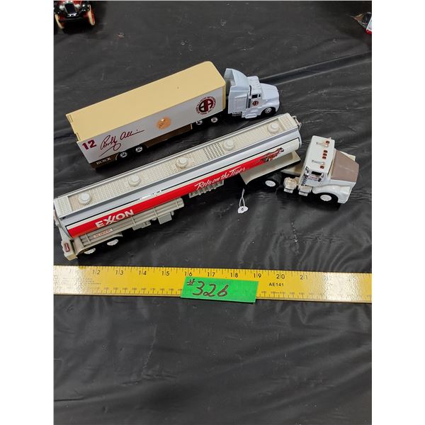 Exxon Truck and Trailer, Bobby Allison Motorsports Truck and Trailer