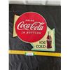 Image 2 : Tin Coca-Cola  Double Sided Sign