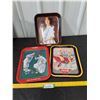 Image 1 : (3) Tin Coca-Cola Trays