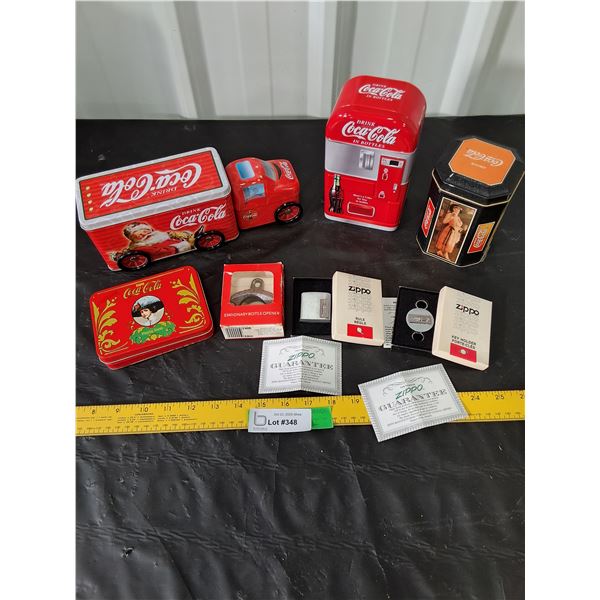 Coca-Cola Tins, Rules, Key Holder, Playing Cards