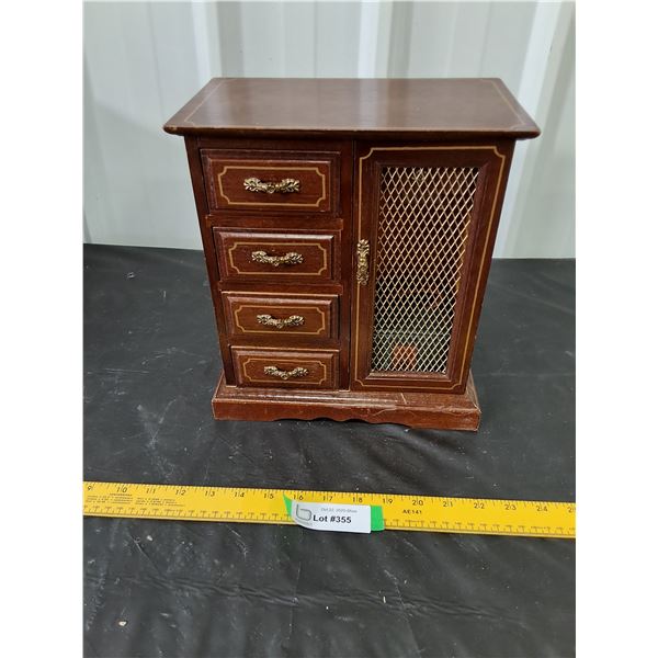 Wooden Jewelry Box and Travel Jewelry Case