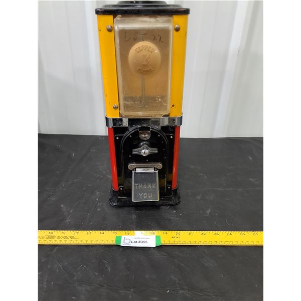 Topper Deluxe 1 cent Candy Machine