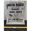 Image 1 : Tin 1975 Sandy-Landing Amateur Rodeo Advertisement