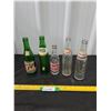 Image 1 : (5) Beverage Bottles-Pepsi, Fresca, Bobs, 7-Up
