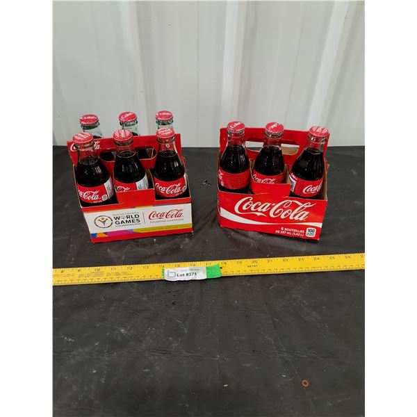 1 and a half Cases Coca-Cola Bottles in Cardboard Cases
