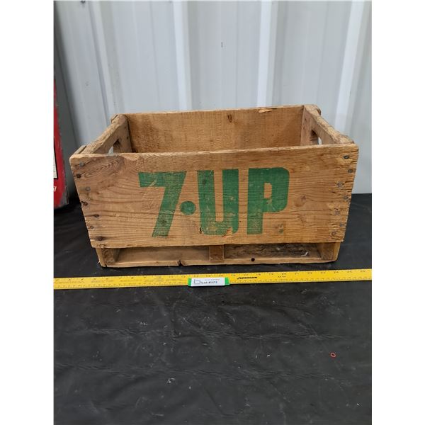 Wooden 7-Up Crate