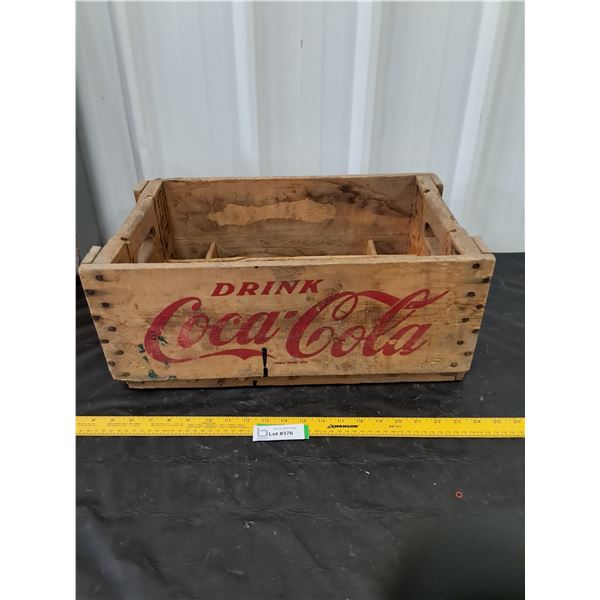 Wooden Coca-Cola Crate