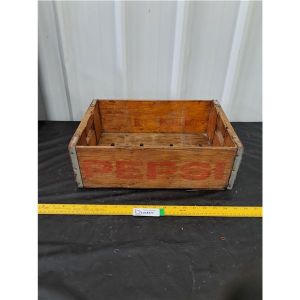 Wooden Pepsi Crate