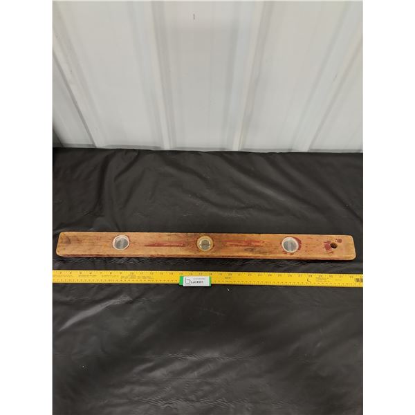 Antique 30" Wooden Level
