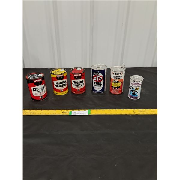 (6) Various Motor Fluids, 1can empty, rest full